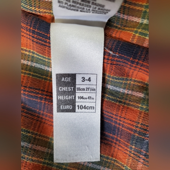 Kids Canvas Fleece Lined 100%cotton Winter Carhartt Jacket🧡 - Picture 6 of 8